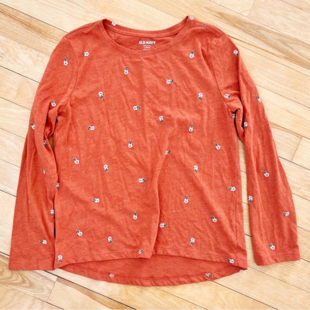 Old Navy Floral T-Shirt - Size L